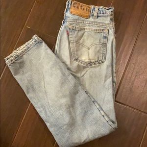 Stone wash Levi’s size 29/30 preowned